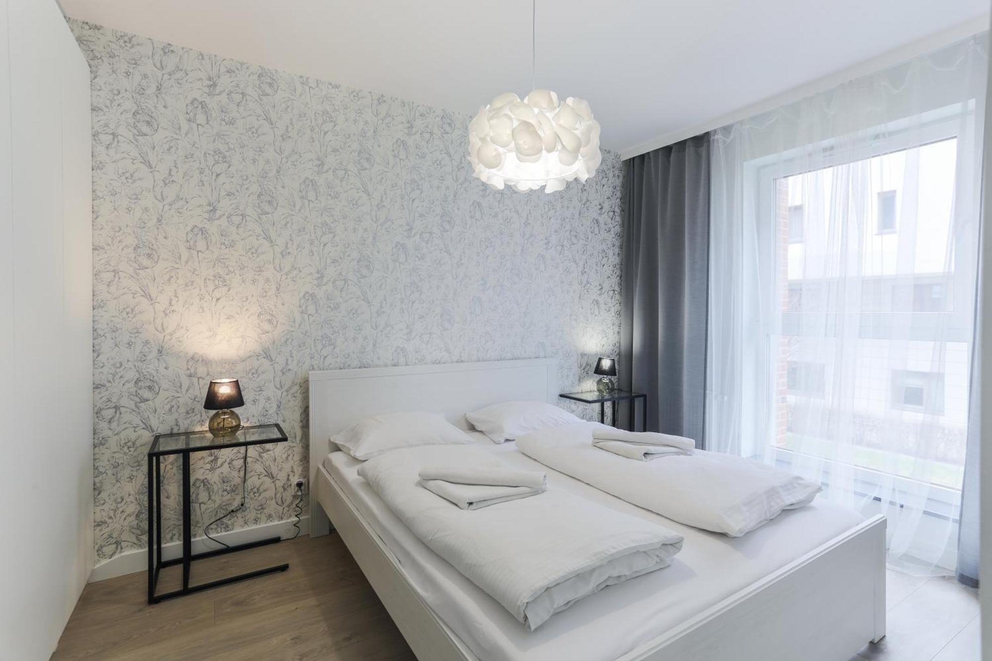 Apartament Gdansk Blisko Starego Miasta Z Widokiem Na Marine Gdańsk Exterior foto