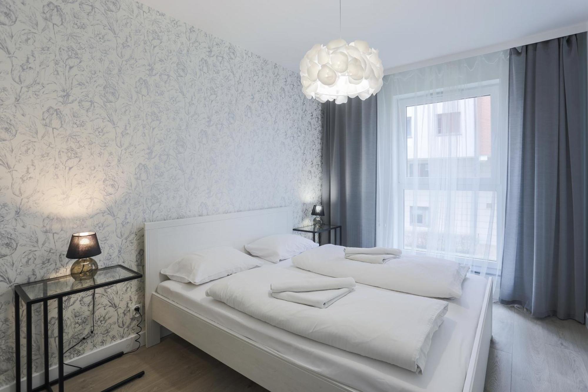 Apartament Gdansk Blisko Starego Miasta Z Widokiem Na Marine Gdańsk Exterior foto