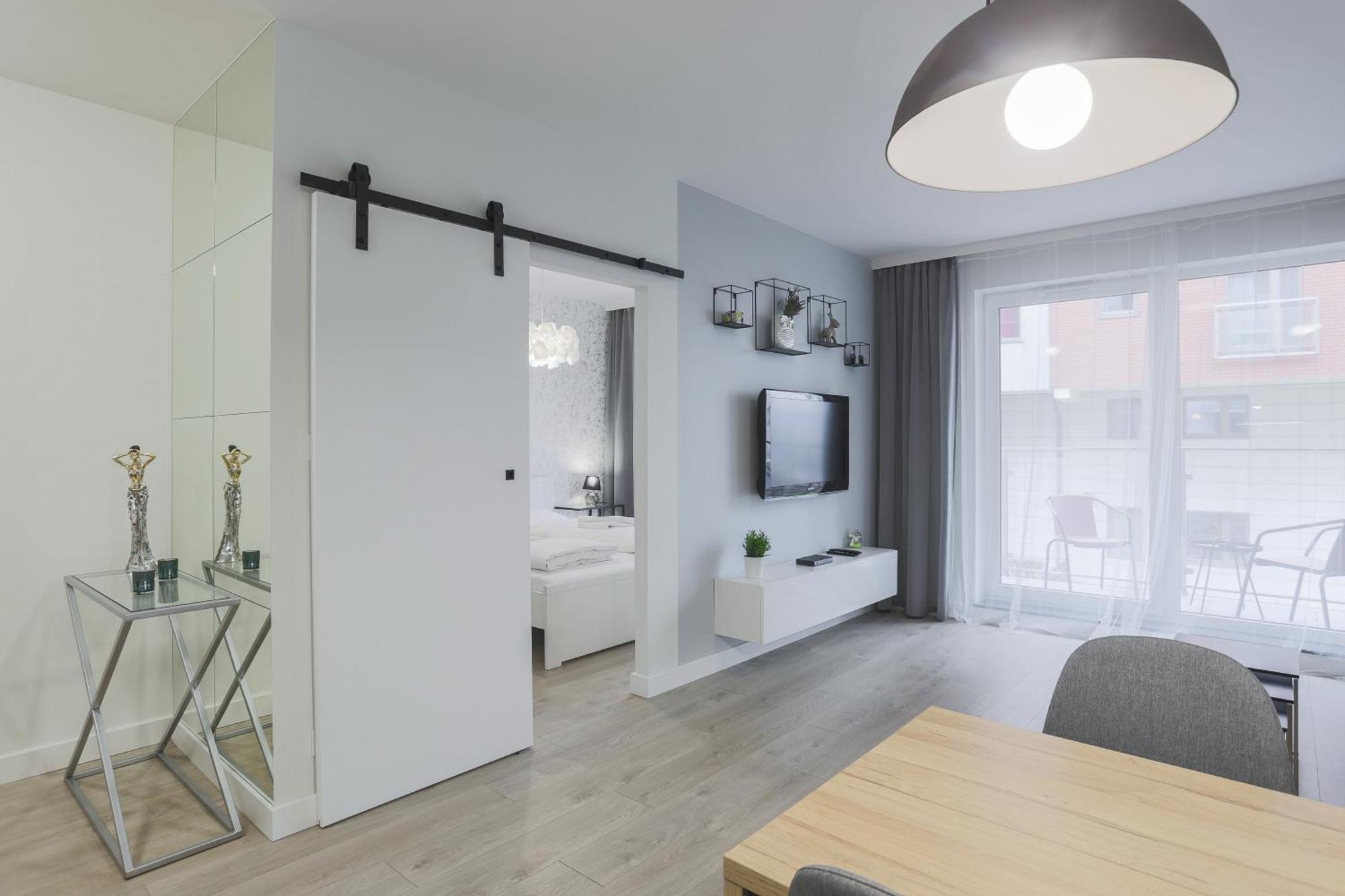 Apartament Gdansk Blisko Starego Miasta Z Widokiem Na Marine Gdańsk Exterior foto