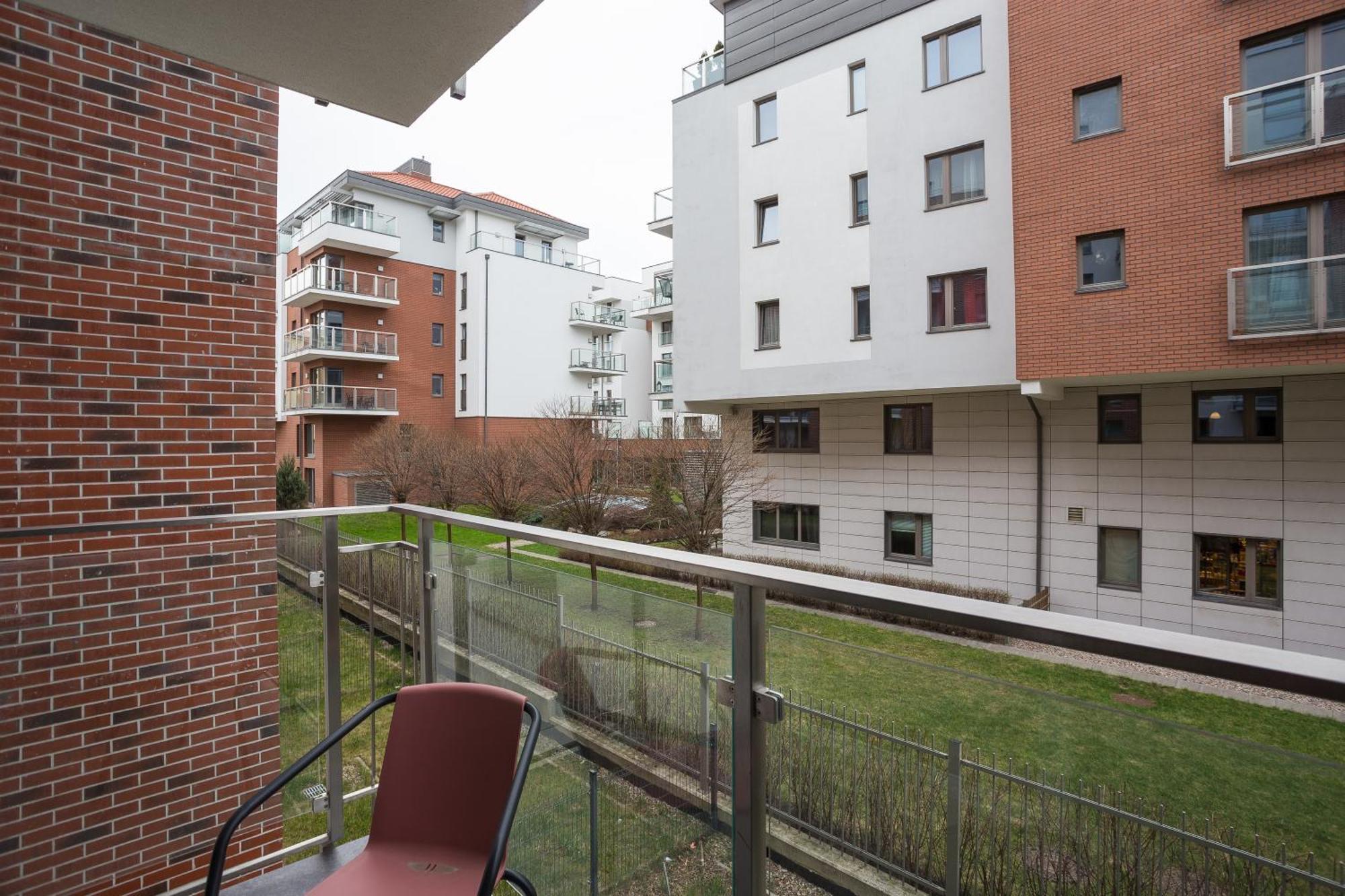 Apartament Gdansk Blisko Starego Miasta Z Widokiem Na Marine Gdańsk Exterior foto